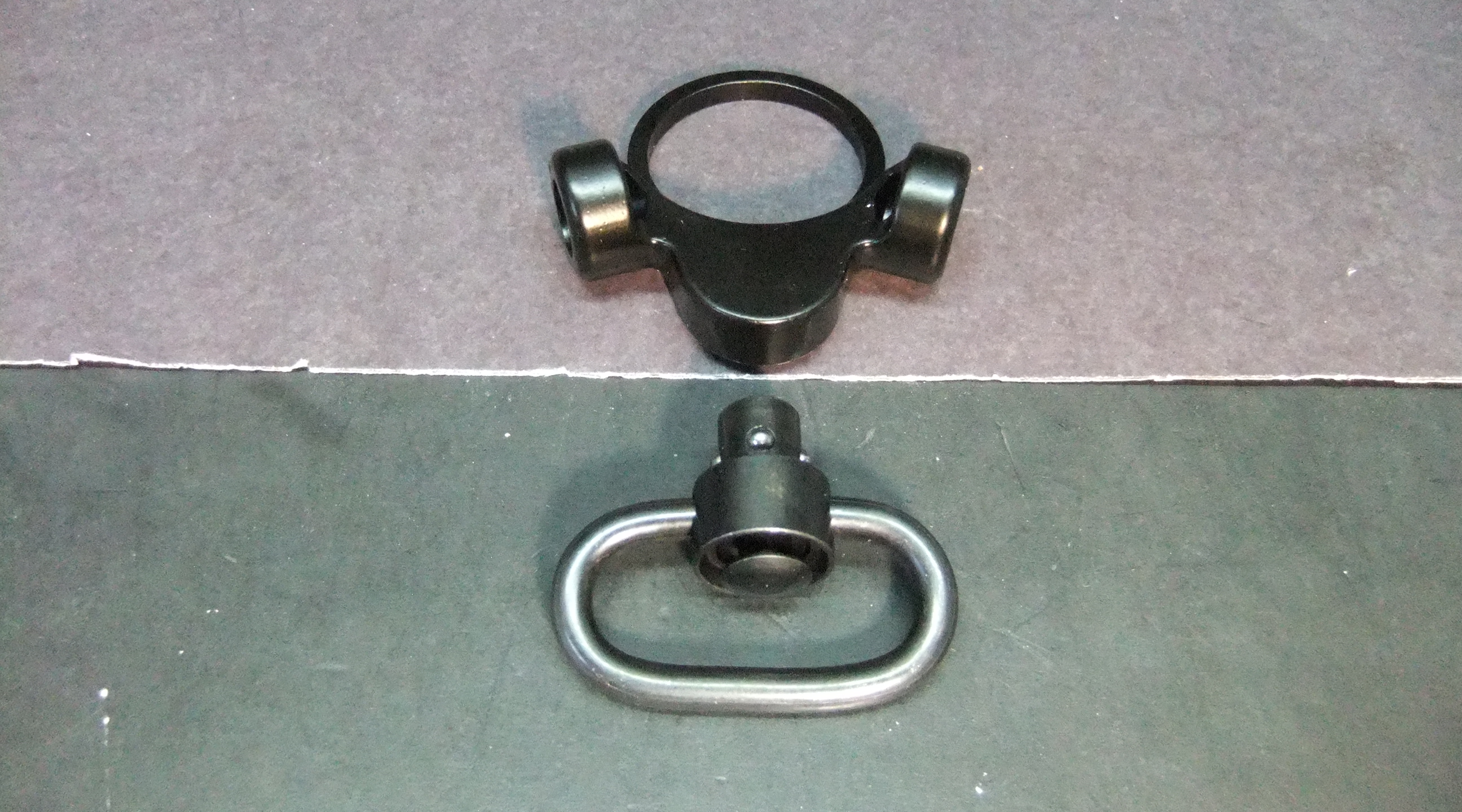 AR Heavy Duty Steel Ambidextrous Dual Quick Disconnect QD Detach Sling