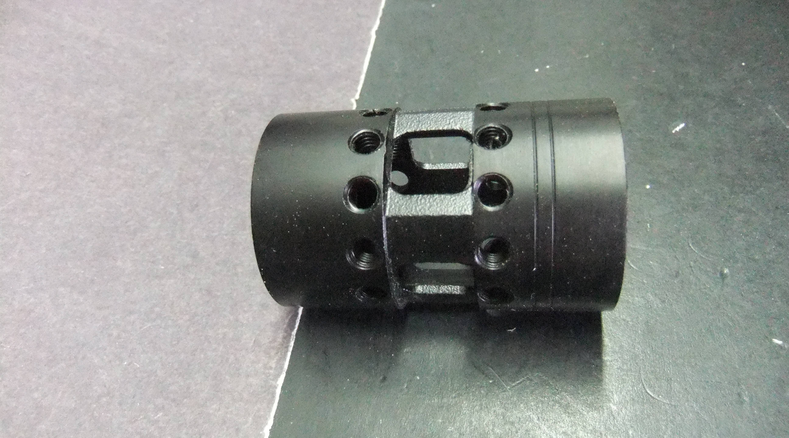 5.56 .223 AR Steel Barrel Nut for Narrow / Slim Keymod Key Mod MLOK