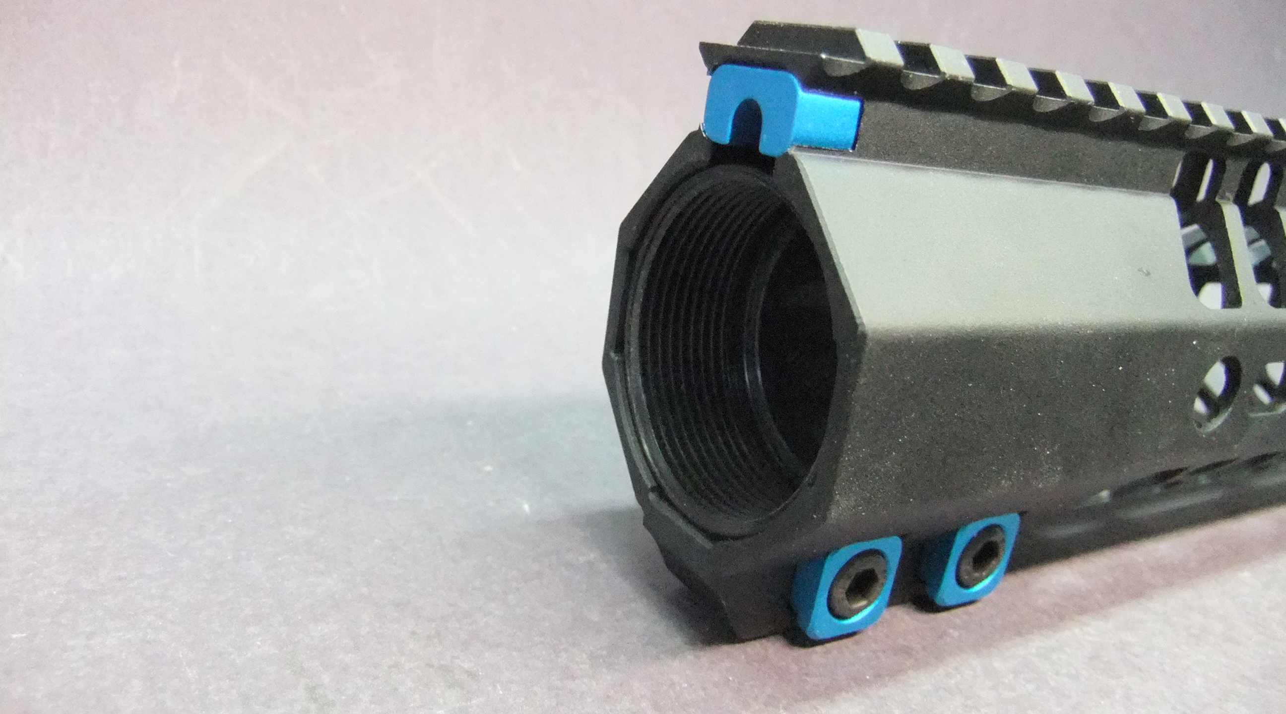 .308 308 7.62 Clamp Free Float Handguard Barrel Nut Replacement Locking Nuts Total War Tactical