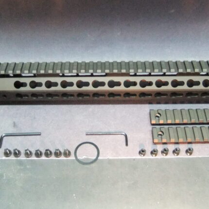 15" Inch AR 15 Slim Burnt Bronze All Keymod Free Float Handguard Rail System