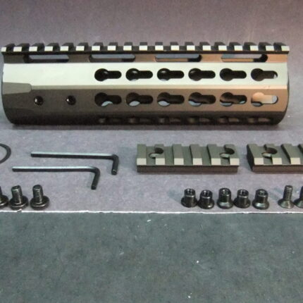 7" Inch AR15 AR-15 AR Slim Burnt Bronze All Keymod Free Float Handguard Rail 5.56 .223