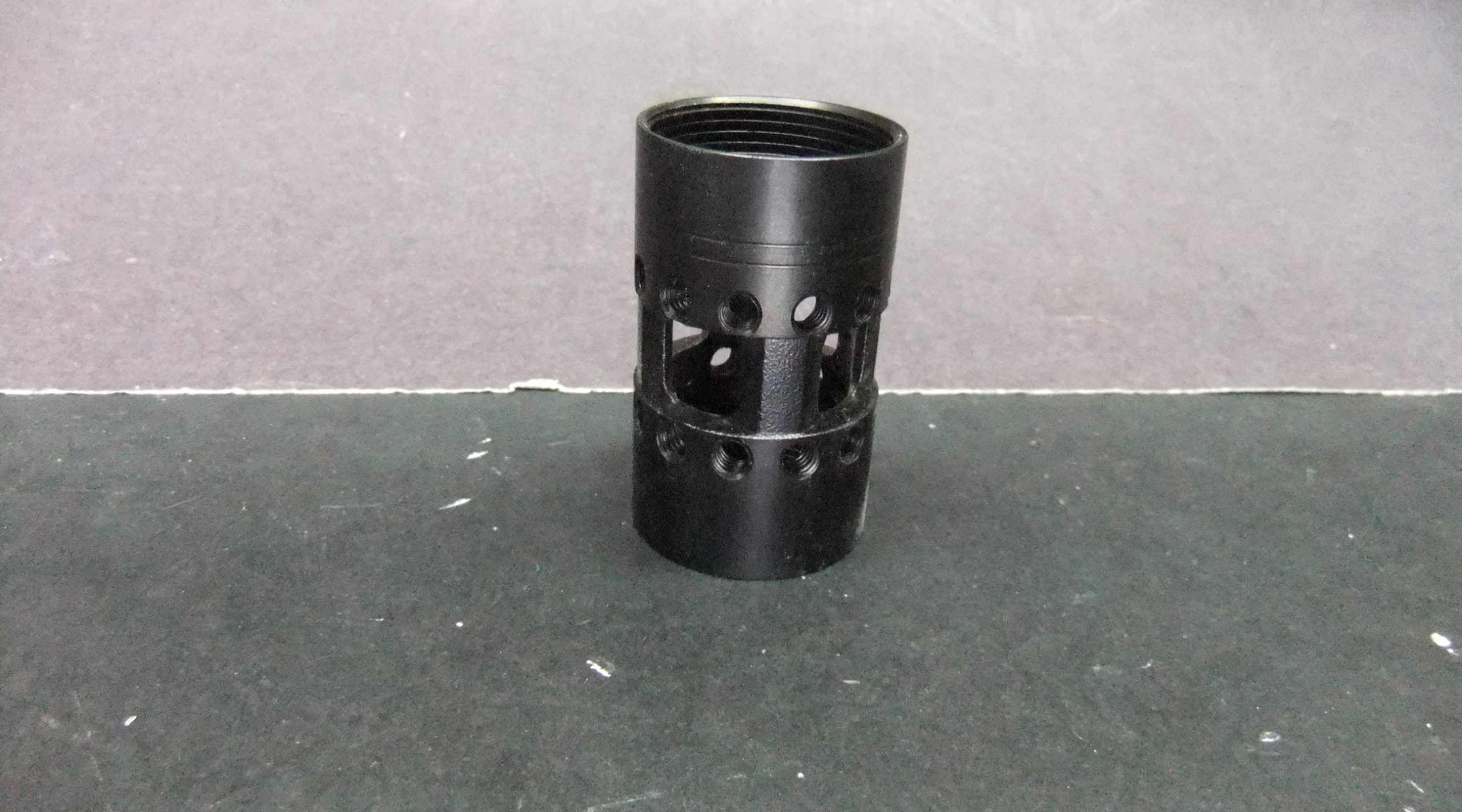5.56 .223 Steel Barrel Nut for Clamp Style Narrow Slim Keymod M-LOK Handguards 