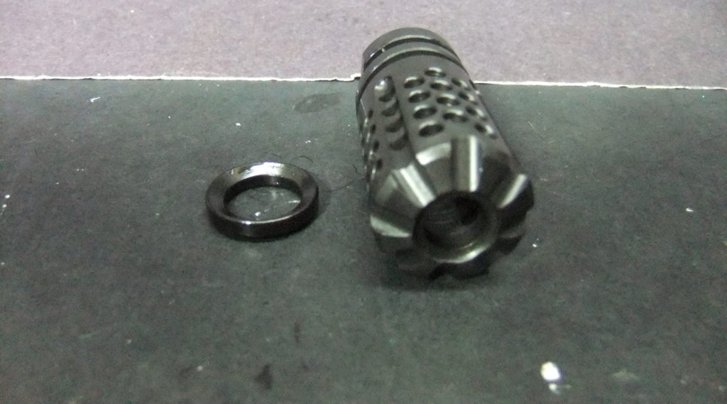 SLR Rifleworks Synergy Mini Comp AR 5.56 .223 Muzzle Brake Compensator ...