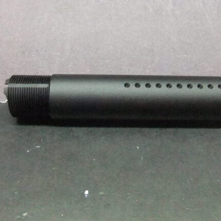 AR15 AR Dimpled Carbine Pistol SBR Buffer Tube and Castle Nut for KAK Shockwave Blade