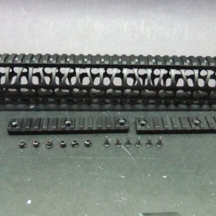 16.5" Inch AR15 AR 5.56 .223 BLACK Anodized KEYMOD Free Float Handguard Fore Grip Rail System (New)