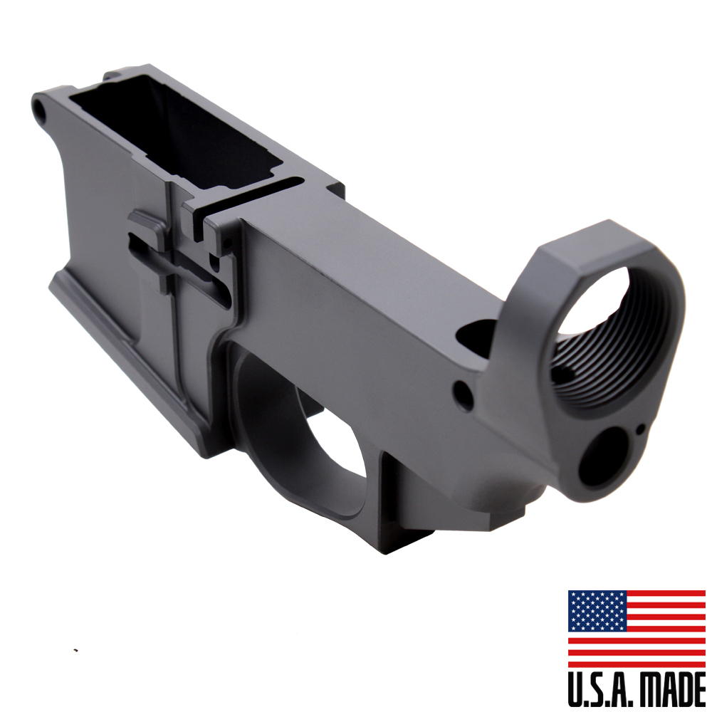 AR15 AR AR15 7075 Billet Unmarked 80 Lower Receiver (Made in USA