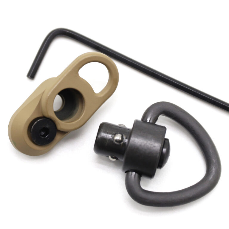 QD Quick Push Button Disconnect Combo Heart Loop Sling Rail Mount MLOK