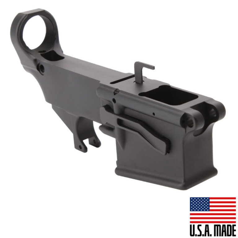 AR9 9mm 7075 Unmarked 80 Lower Receiver (Made in USA) Uses Glock