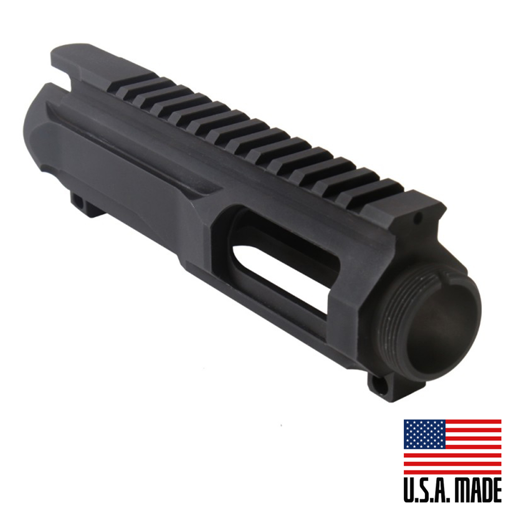 AR9 9mm AR-9 Slick Side Enhanced Billet Upper Receiver AR – BLACK...