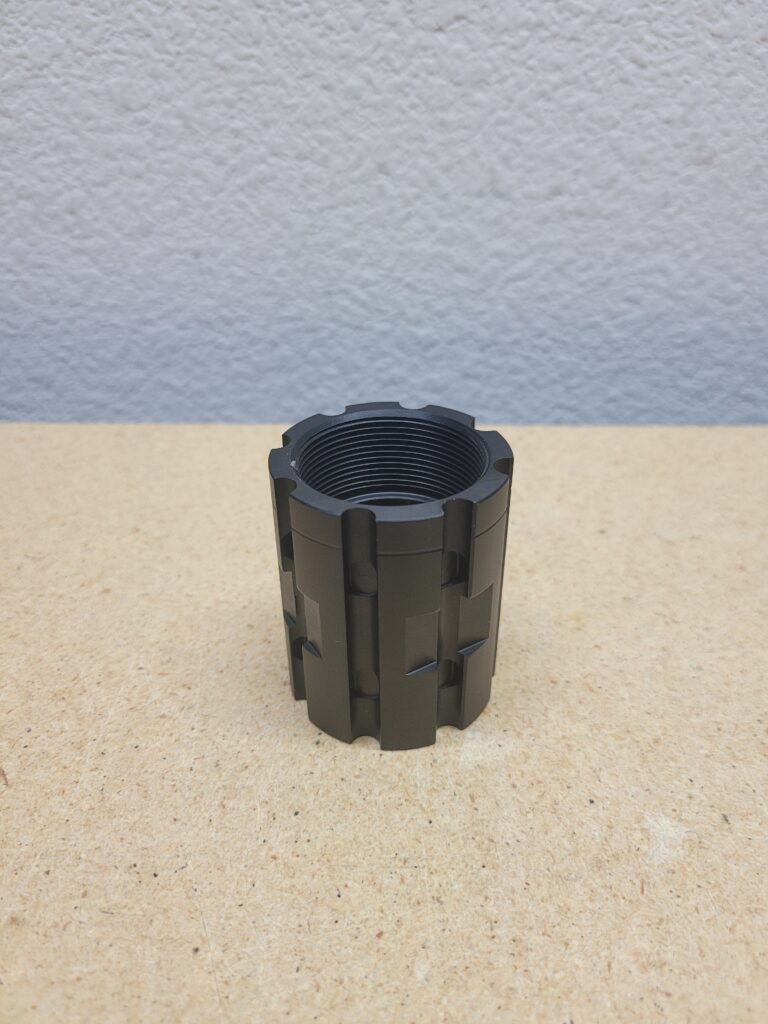 .308 7.62 Clamp Aluminum Barrel Nut For AR10 Keymod MLOK Handguards