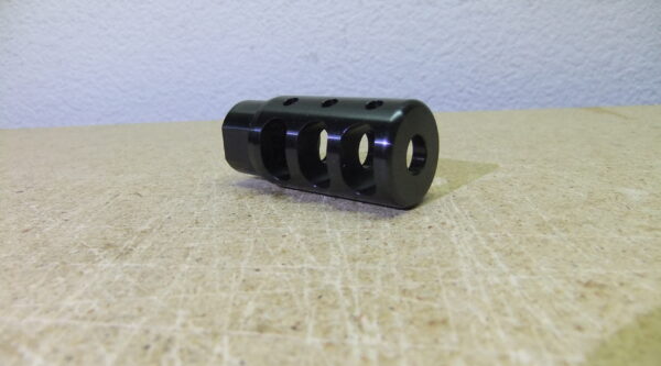 US 5/8x24 Thread Tanker Competition Muzzle Brake for .308 .338 7.62 Crush Washer 