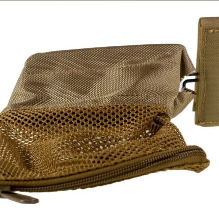 AR Universal Brass Catcher Ammo Bag Shell Casings Pouch - Great for Reloaders - FDE FLAT DARK EARTH TAN