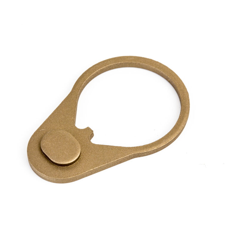 AR15 AR10 AR Buffer Tube Steel End Plate FDE Flat Dark Earth / Desert