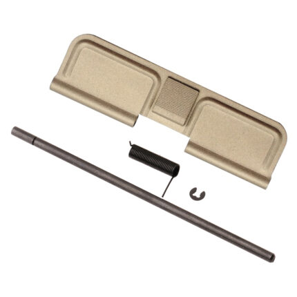 AR15 FDE Flat Dark Earth Desert Tan Gold Ejection Port Dust Cover Complete Assembly Kit 5.56 .223