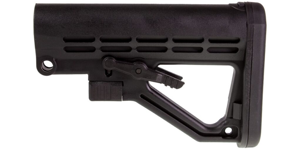 JE Machine AR15 AR10 Mil-Spec Adjustable A-Frame Skeleton QD Polymer ...