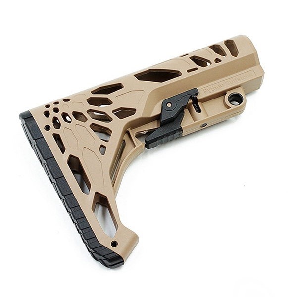 AR15 AR10 Lightweight Nylon Polymer Carbine Adjustable QD Butt Stock - Image 2