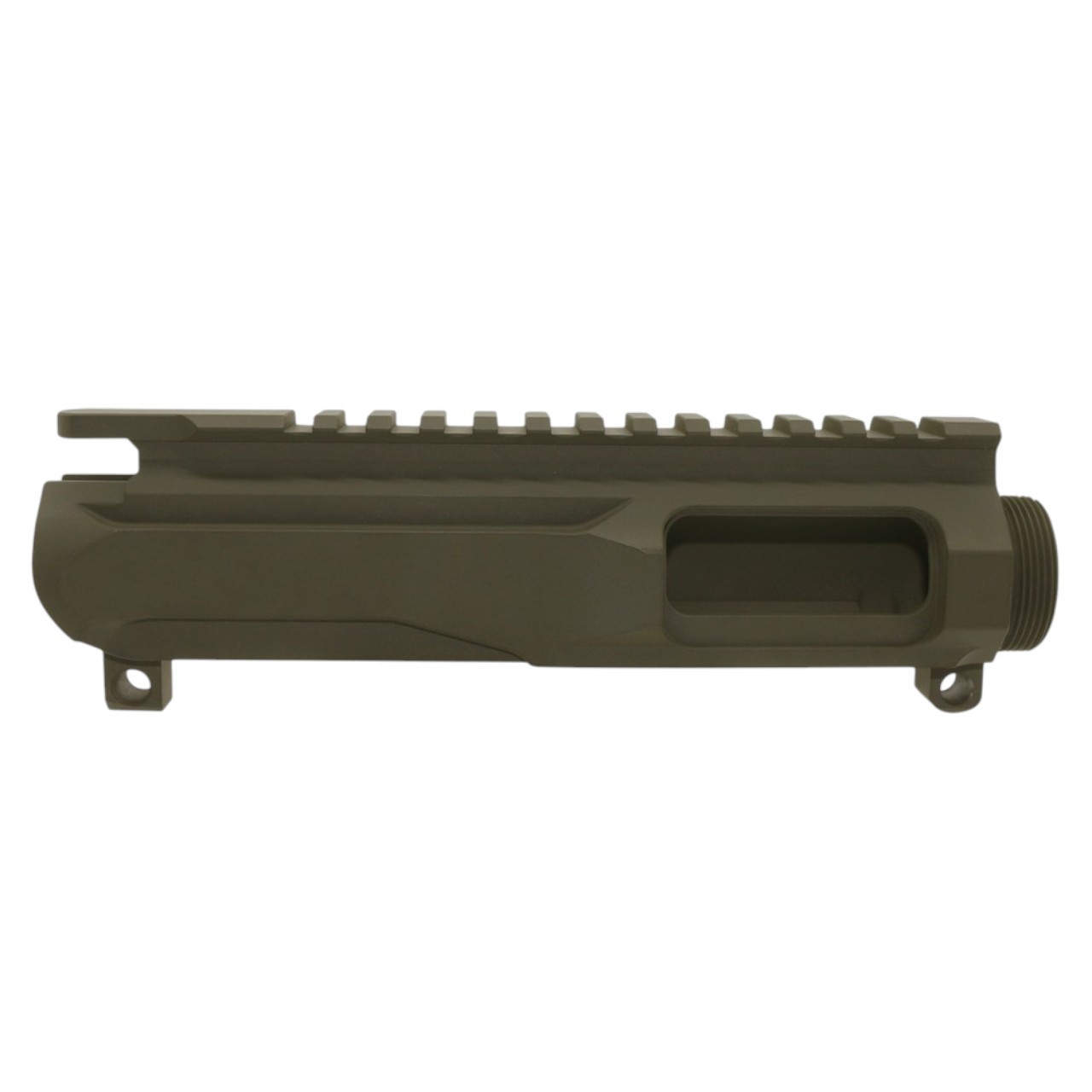 AR9 9mm AR-9 Stripped Slick Side Flat Top Upper Receiver - Cerakote Olive Drab OD Green (Made in USA)