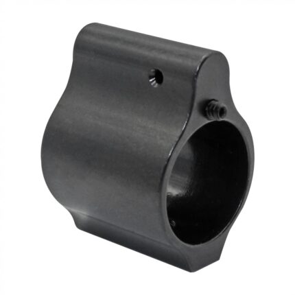AR15 AR-15 AR10 0.750 inch Steel Low Profile Micro Mini ADJUSTABLE Gas Block (USA MADE) -V3